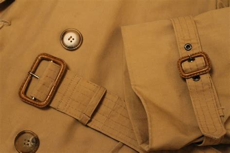 burberry trench coat buckle replacement|Burberry full length trench coat.